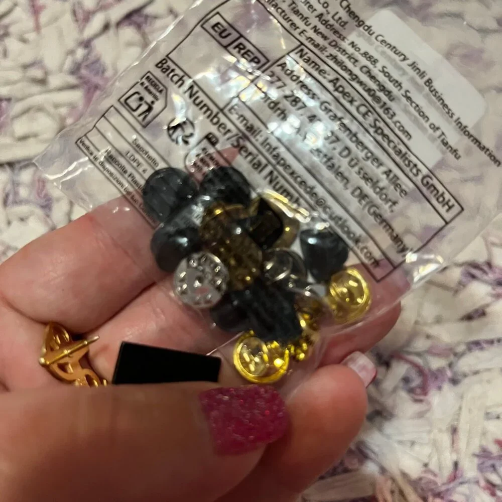 2 Lapel Jacket Pins plus Extra Backings